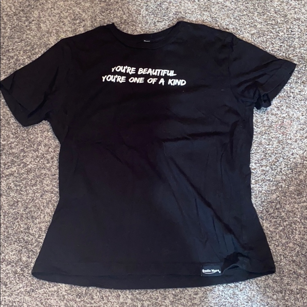 Smile more t shirt